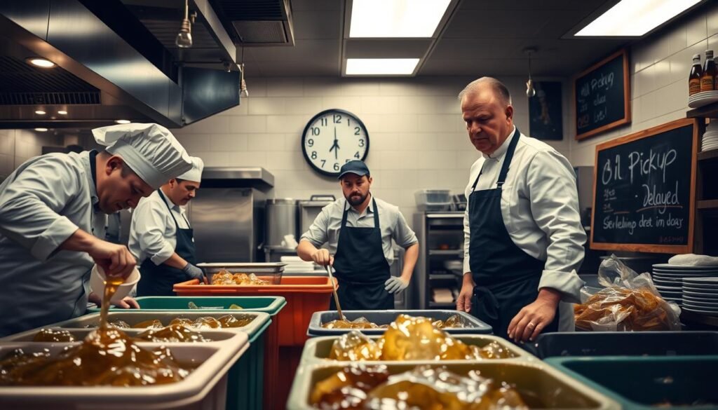 How Inconsistent Oil Pickup Services Affect Restaurant Operations