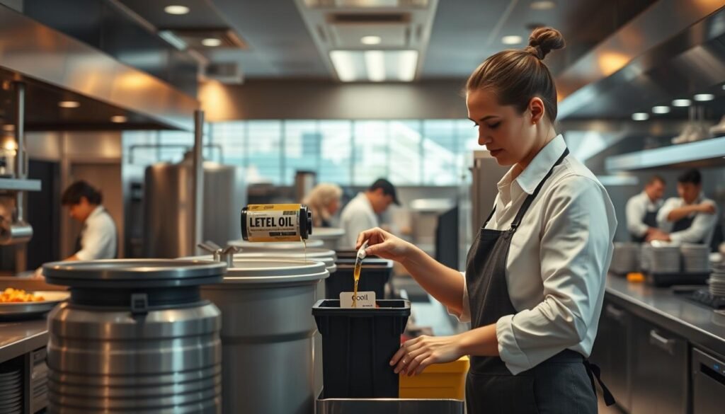 restaurant oil collection services workflow integration