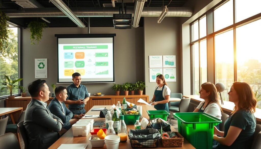 sustainable restaurant operations training